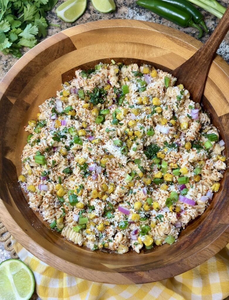 Mexican Street Corn Pasta Salad