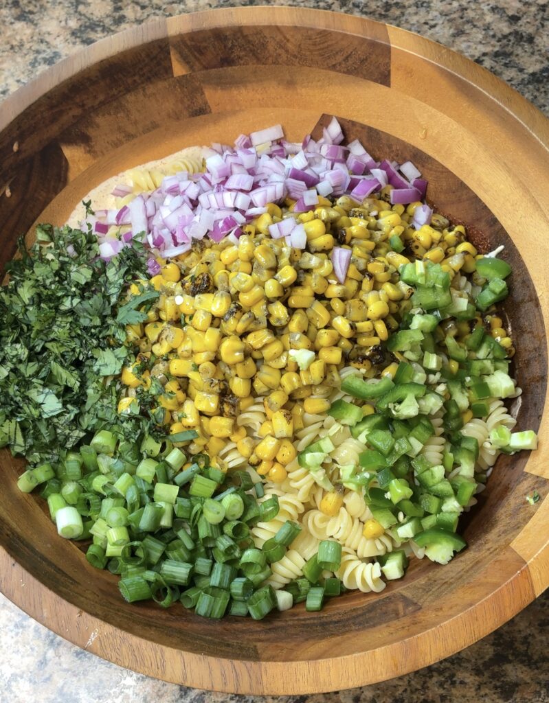 Mexican Street Corn Pasta Salad