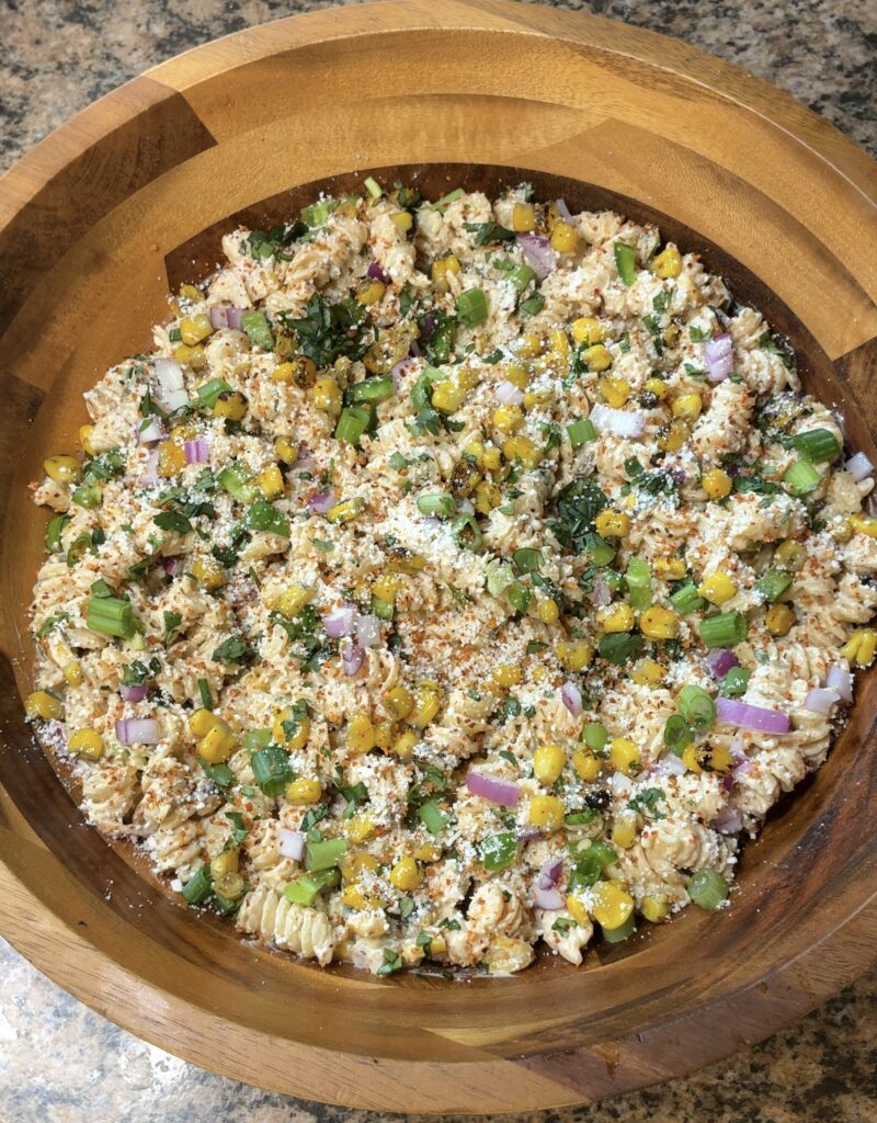 Mexican Street Corn Pasta Salad