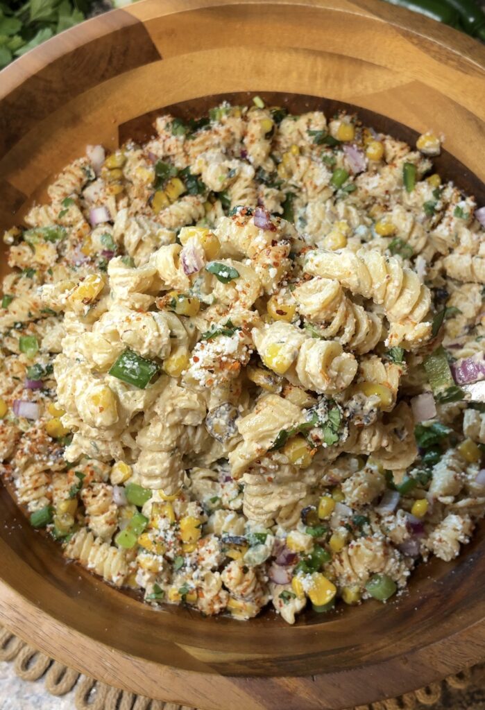 Mexican Street Corn Pasta Salad