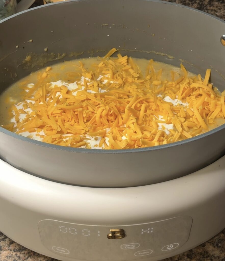 Crockpot Chicken Pot Pie Pasta