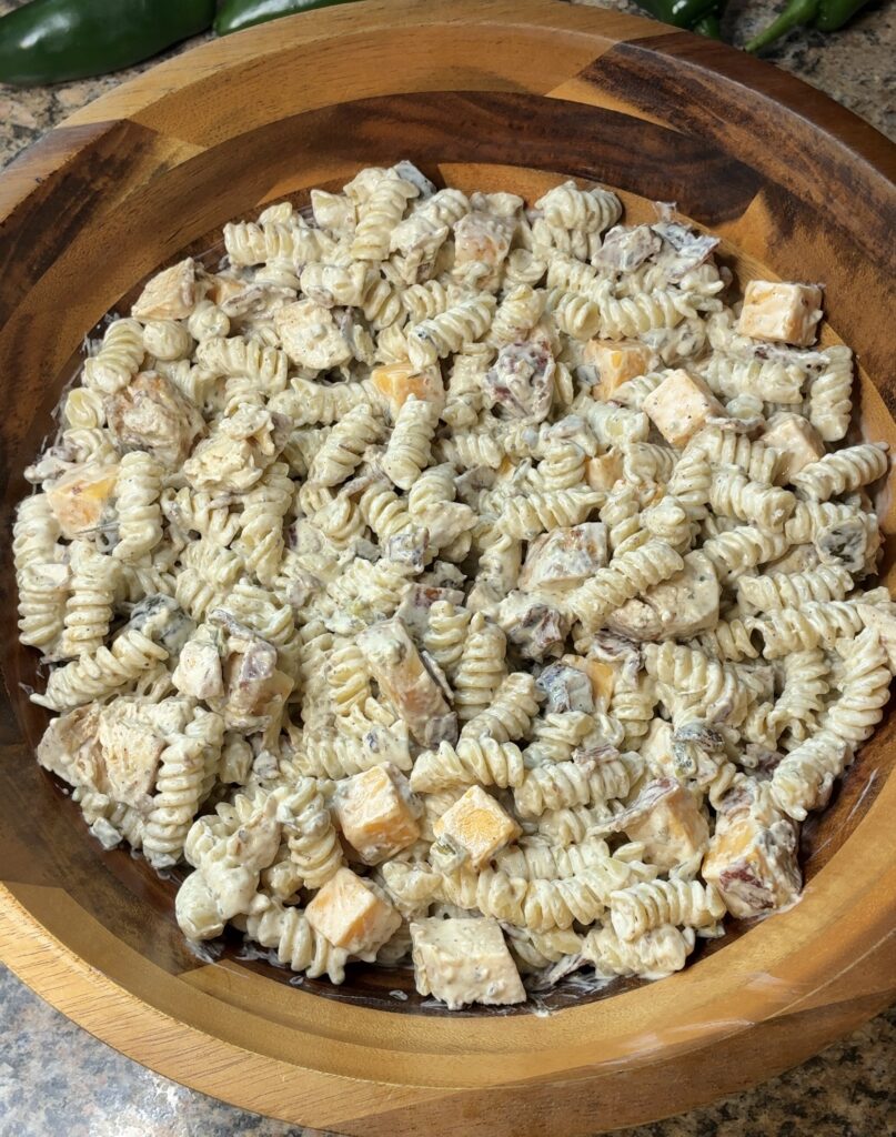 Jalapeño Popper Chicken Pasta Salad