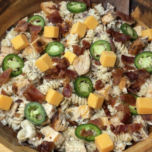 Jalapeño Popper Chicken Pasta Salad