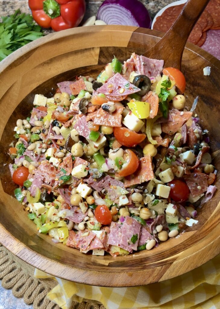 Italian Grinder Bean Salad