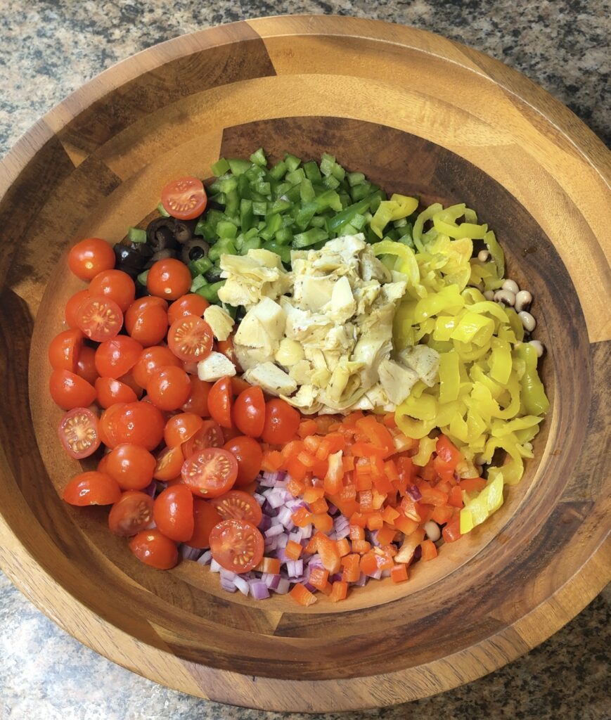 Italian Grinder Bean Salad