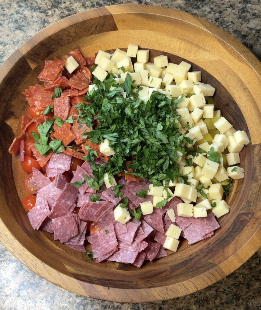 Italian Grinder Bean Salad