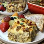 Loaded Hash Brown and Sausage Gravy Casserole