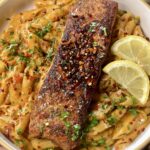 One Pan Cajun Salmon Pasta