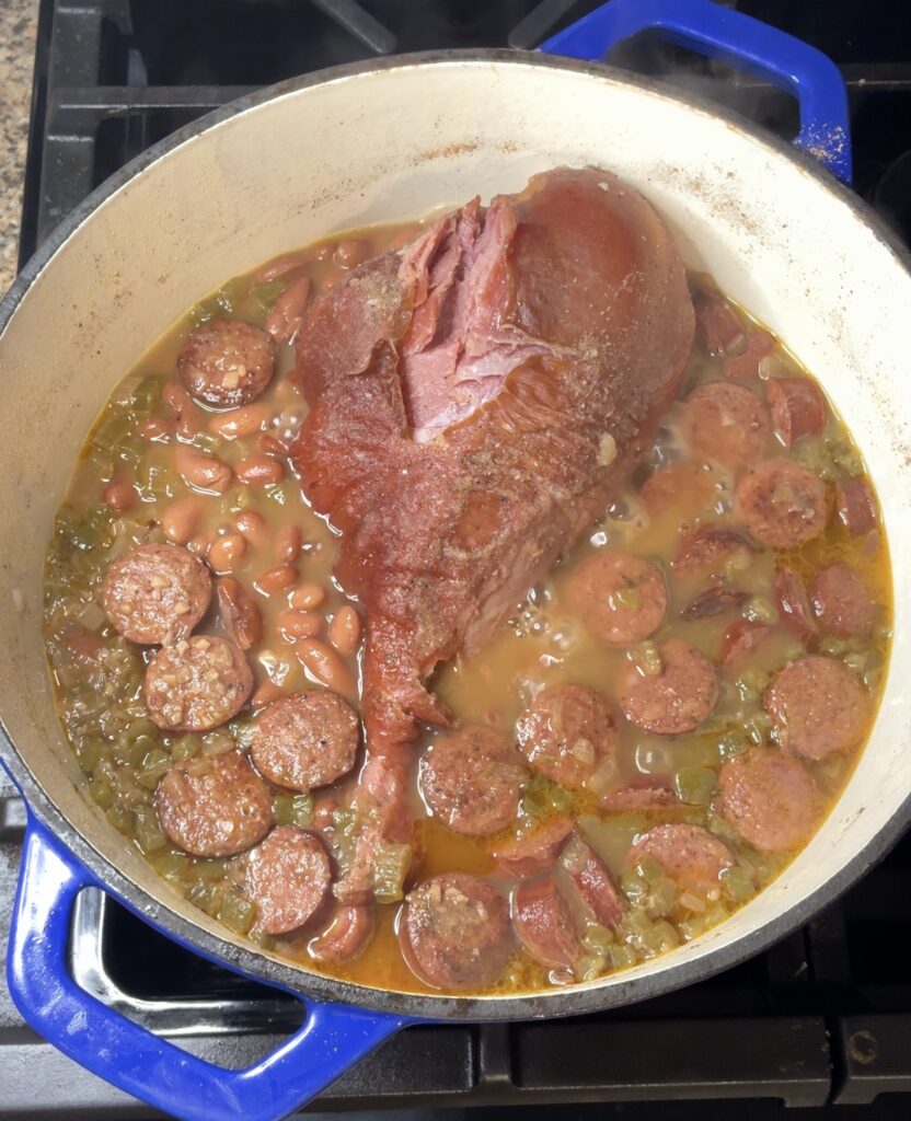 Smoked Turkey and Andouille Red Beans and Rice