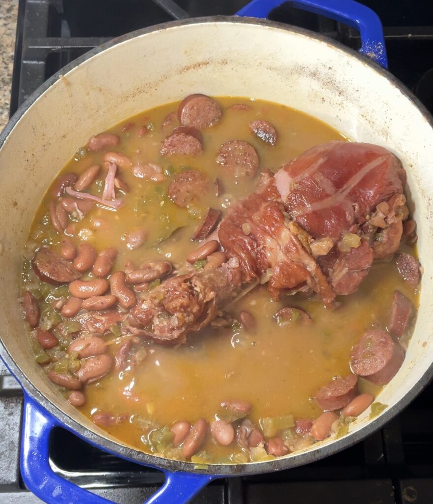Smoked Turkey and Andouille Red Beans and Rice