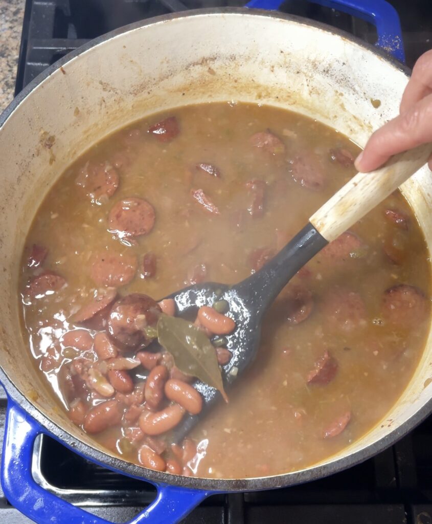 Smoked Turkey and Andouille Red Beans and Rice