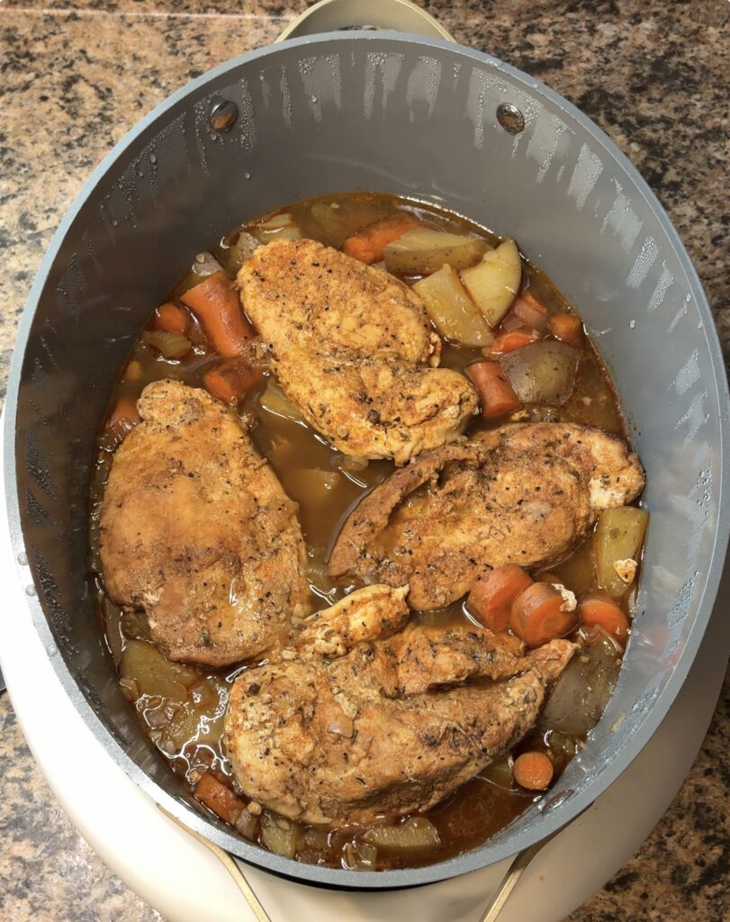 Slow Cooker Chicken Pot Roast