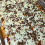 School Lunch Pizza