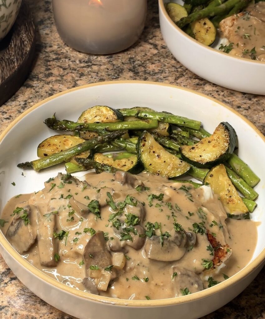 Creamy Mushroom Chicken