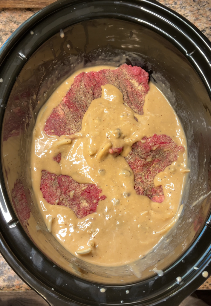 Crockpot Smothered Cube Steaks