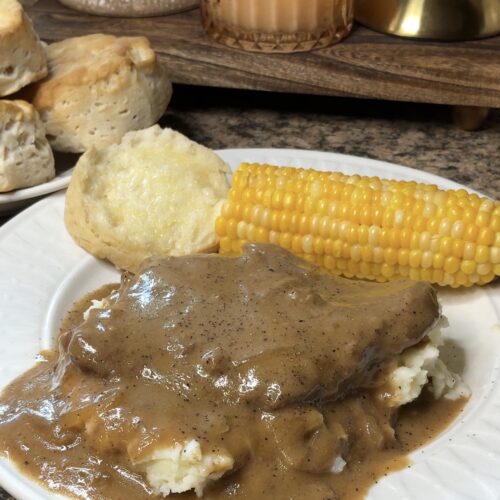 Crockpot Smothered Cube Steaks
