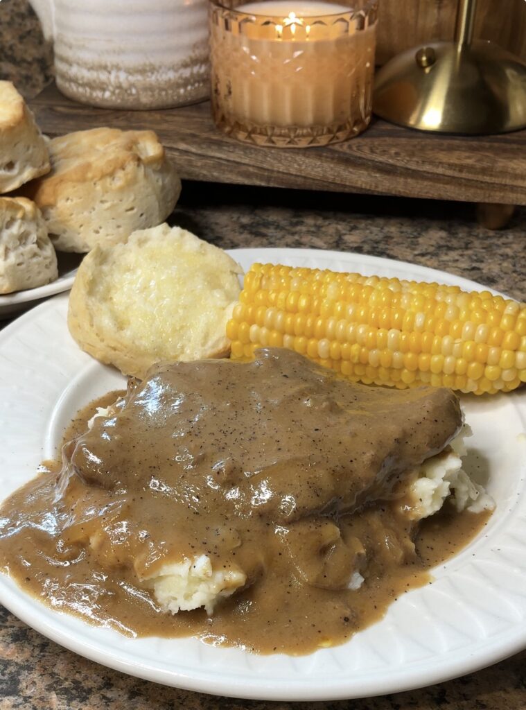 Crockpot Smothered Cube Steaks