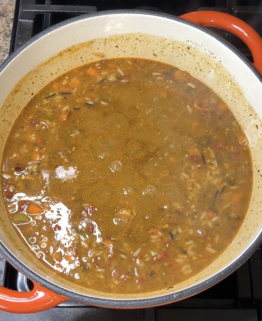 Creamy Marry Me Chicken and Wild Rice Soup