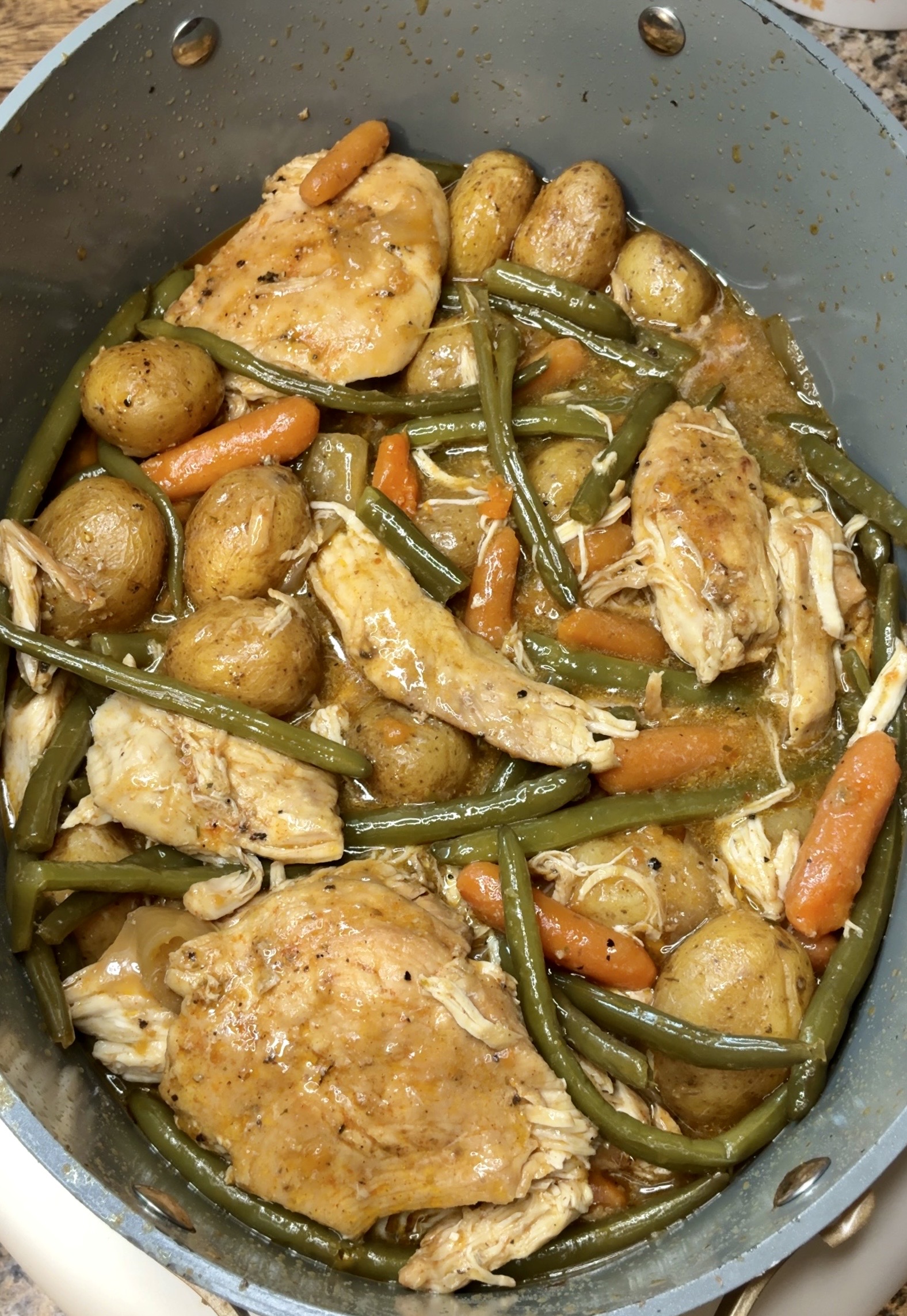 Crockpot Chicken and Vegetables with Gravy