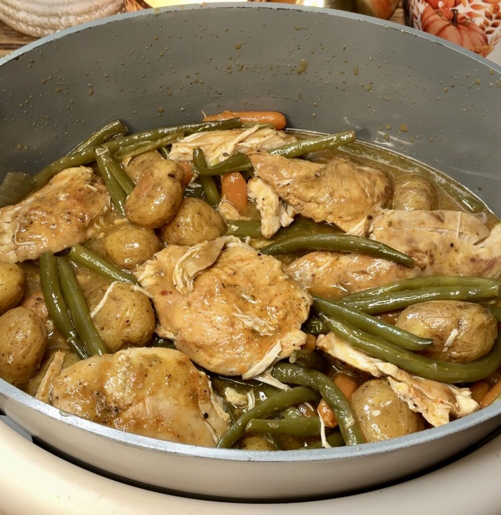 Crockpot Chicken and Vegetables with Gravy