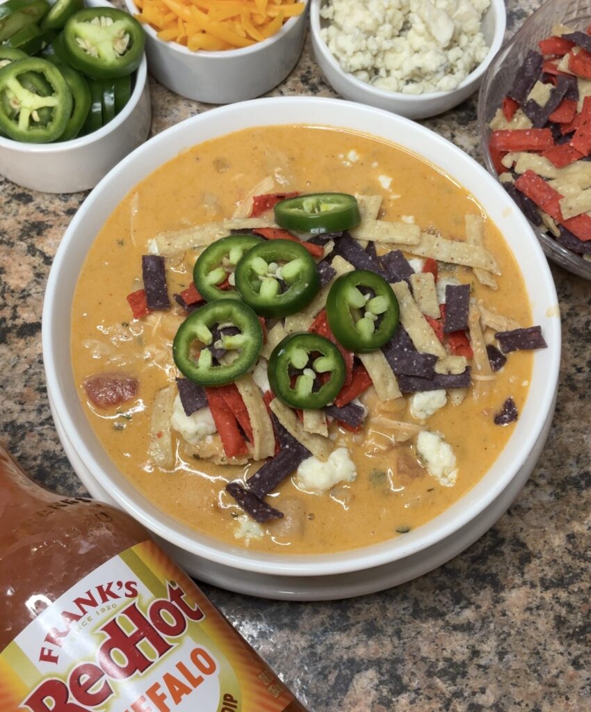 Creamy Buffalo Chicken Chilivv