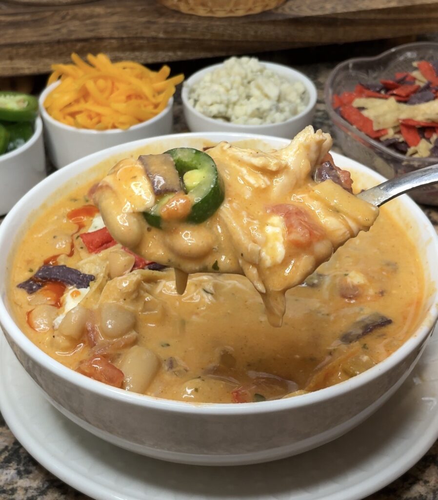 Creamy Buffalo Chicken Chili